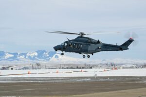 Air Force MH-139A Grey Wolf Makes First Flight in Montana