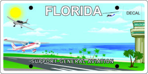 Sales of Aviation License Plates to Begin in Florida Later This Year