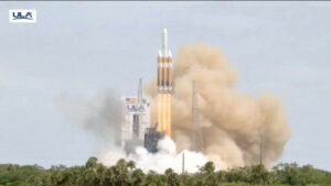 ULA Delta IV Heavy space rocket launcher
