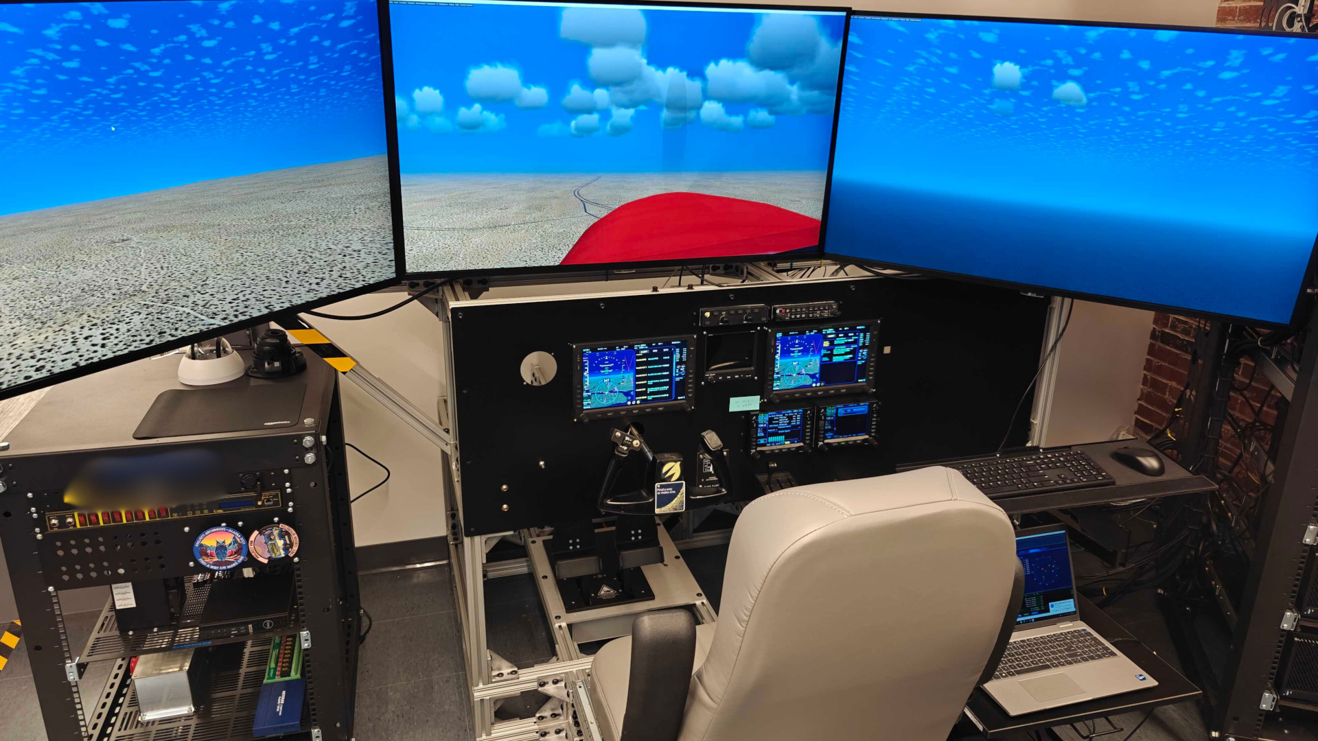 Merlin Advances Toward Autonomous Flight Tech STC with Simulator